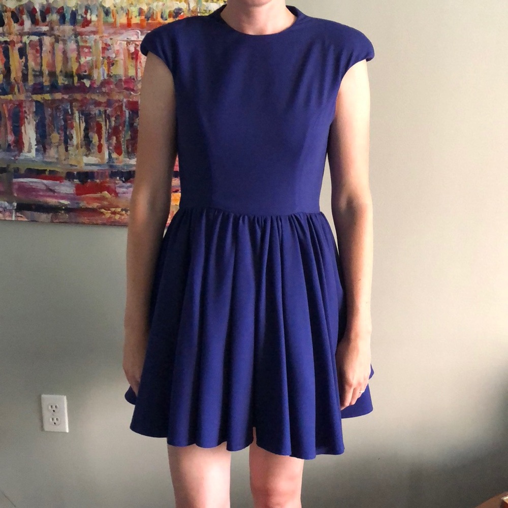 Purple mini-dress by CAMEO